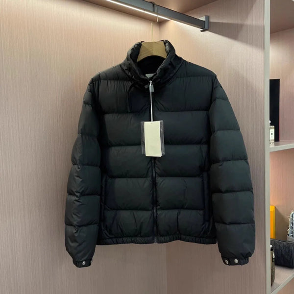 2025 Autunno e inverno nuovo stile high street fibbia funzionale abbigliamento da lavoro coppia allentata piumino WY1445