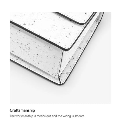 Mini borsa a tracolla con tracolla a catena Borsa a tracolla quadrata piccola da donna 2025 Nuova moda - Bafeli