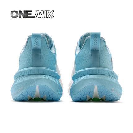 ONEMIX Scarpe da Corsa Leggere per Autunno, per Uomo e Donna, con Ammortizzazione Stabile e Resistenza agli Urti, Scarpe da Passeggio Sportive PlatiNum