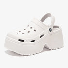 Sandali da Donna con Tacco Alto 9CM, Nuove Ciabatte Estive 2024, Scarpe da Spiaggia e Giardino con Suola Morbida, Impermeabili, Scarpe Forate da Donna per Esterni