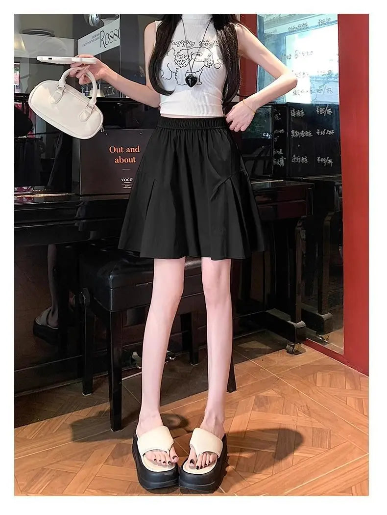 Shorts Womens Woolen High Waist Double Deck Winter Office Lady Mature Classic Elegant Commuter Flannel Warm Formal Workwear