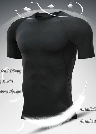 Set di compressione da uomo stampato in 3D anime Top da palestra a maniche corte + pantaloncini da allenamento Set di protezioni per l'atletica traspirante ad asciugatura rapida platinumshop