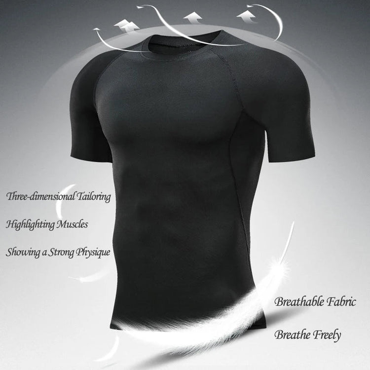 Set di compressione da uomo stampato in 3D anime Top da palestra a maniche corte + pantaloncini da allenamento Set di protezioni per l'atletica traspirante ad asciugatura rapida platinumshop