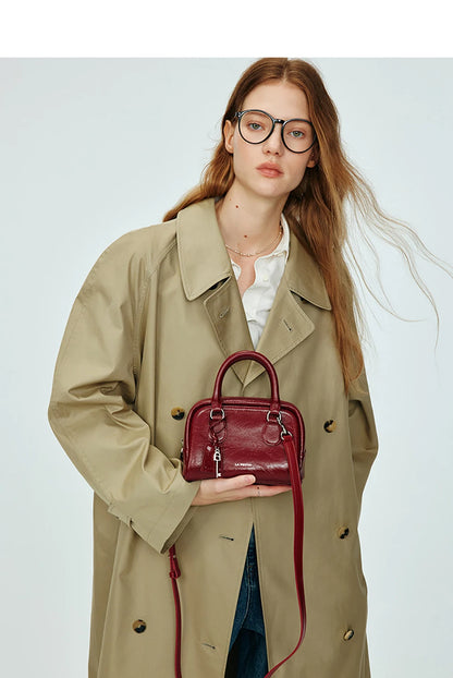 LA FESTIN Original Brand Handbag Women Popular Shoulder Bag Designer Boston Bag Luxury Bag Square Bag Lady Crossbody Bag