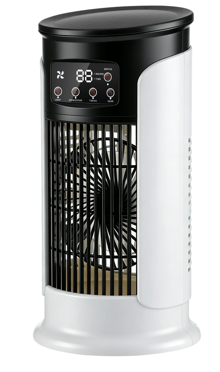 Mini Condizionatore d'Aria Portatile USB, Ventilatore Raffreddante ad Acqua per Casa e Ufficio - Raffreddatore d'Aria Compatto