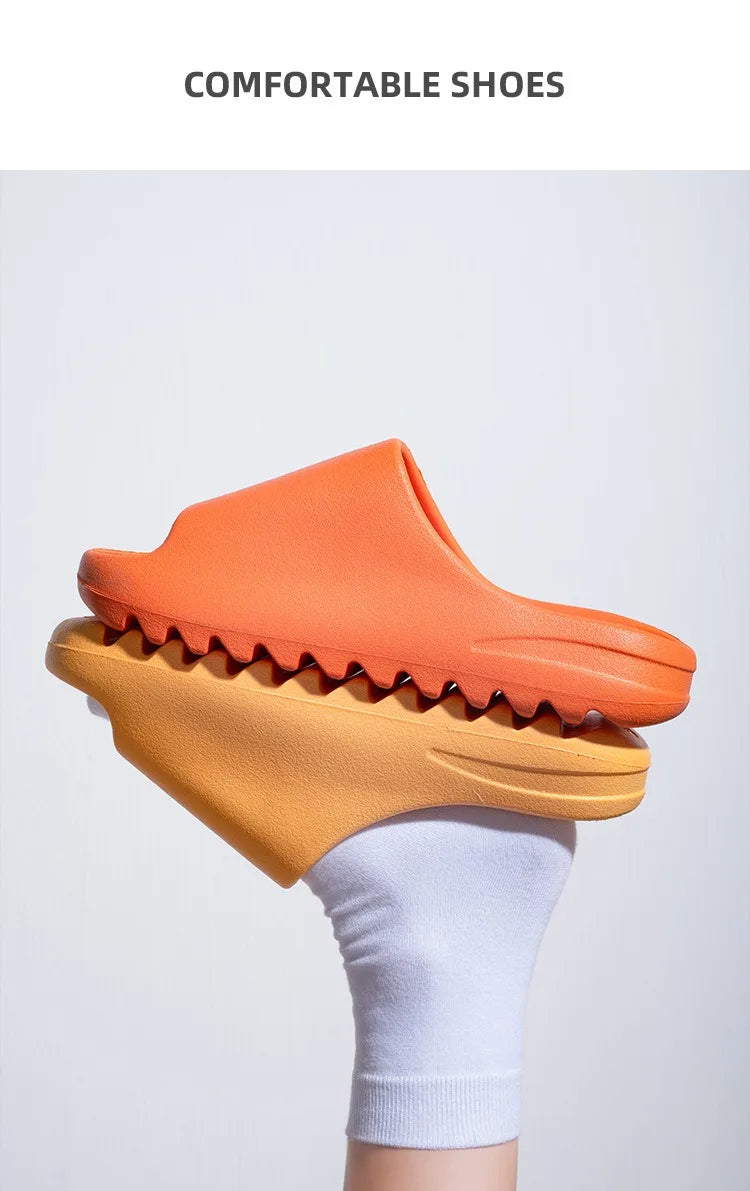 Women Men Slippers Fashion EVA Slides 2025 Summers Outdoor Beach Sandals Women Casual Shoes Man Flip-flops Men's Sandal