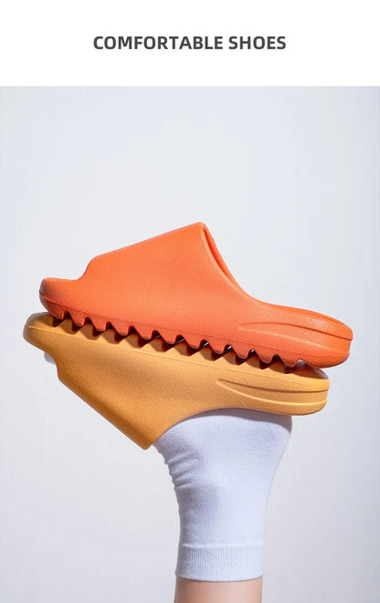 Women Men Slippers Fashion EVA Slides 2025 Summers Outdoor Beach Sandals Women Casual Shoes Man Flip-flops Men's Sandal