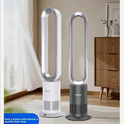 Ventilatore a Torre Senza Pale Angelo Tedesco 220V, Purificatore d'Aria e Riscaldatore 2 in 1 per Uso Domestico QDW