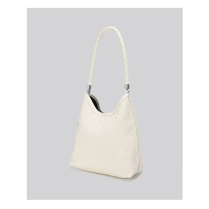 CEEKAY 2026 New Woven Hobo Bag, Retro Herringbone Texture Shoulder Bag with Woven Handle, Casual Women's Tote Bag