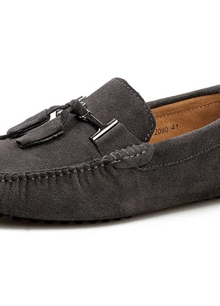 Mocassini da uomo primavera estate scarpe Casual in pelle scamosciata Slip-ons da uomo Luxury Brand Mocassin Man Plus Size 50 51 52 53 per piede grande