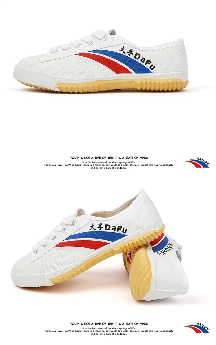 DaFu Scarpe Originali Scarpe da Ginnastica Classiche Arti Marziali Wushu Kungfu Scarpe da Ginnastica Uomo Donna Kungfu