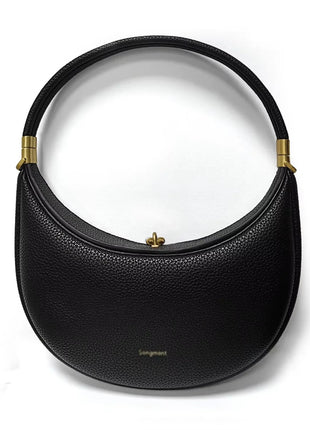 2025 Luxury Quality Half Moon Women's Shoulder Bag Crossbody Aesthetic Bags Women's Handbag Lock Catch Designer Underarm Bags PlatiNum