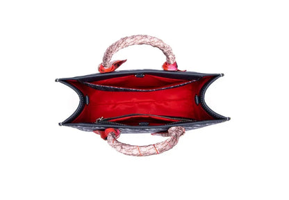 Carolina Herrera Borsa elegante e pratica di fascia alta Borsa da donna con design a lettera alla moda Borsa a tracolla di grande capacità