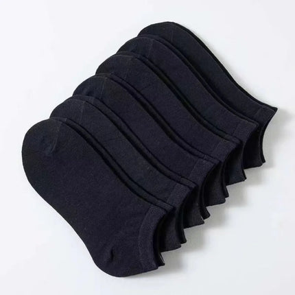 Calzini da barca unisex casual in tinta unita Calzini sottili e traspiranti comodi antiodore che assorbono il sudore per uomo donna nero, bianco, grigio