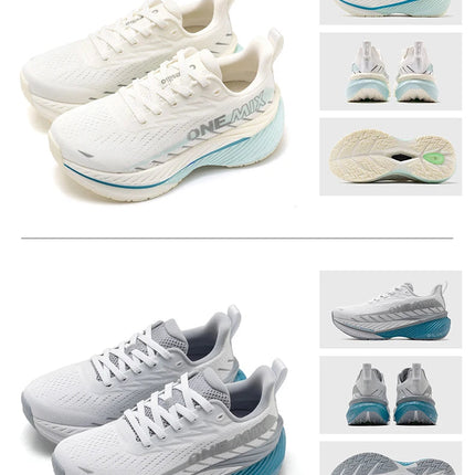 ONEMIX Scarpe da fondo Scarpe da ginnastica maschili antiscivolo Sport all'aria aperta Scarpe da jogging da passeggio per uomo Scarpe da trail running di alta qualità PlatiNum