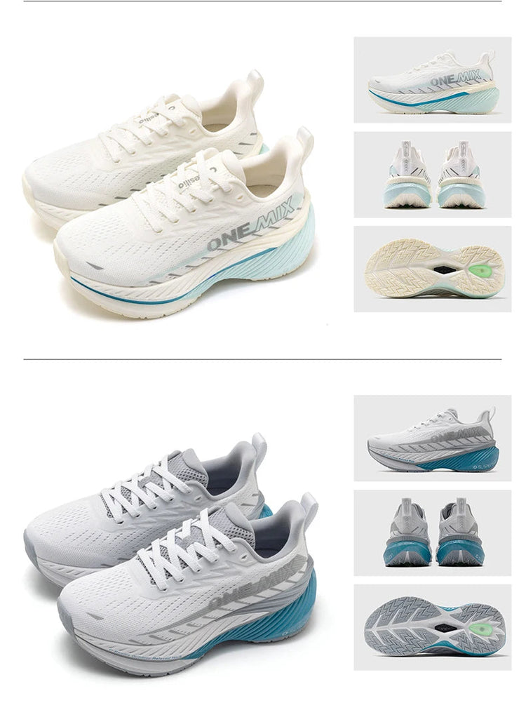 ONEMIX Scarpe da fondo Scarpe da ginnastica maschili antiscivolo Sport all'aria aperta Scarpe da jogging da passeggio per uomo Scarpe da trail running di alta qualità PlatiNum