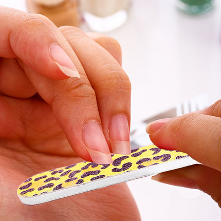50Pcs Mini Double‑Sided Nail File Sanding Block Colorful Foam Polishing Board For Manicure Pedicure Nail Beauty Work