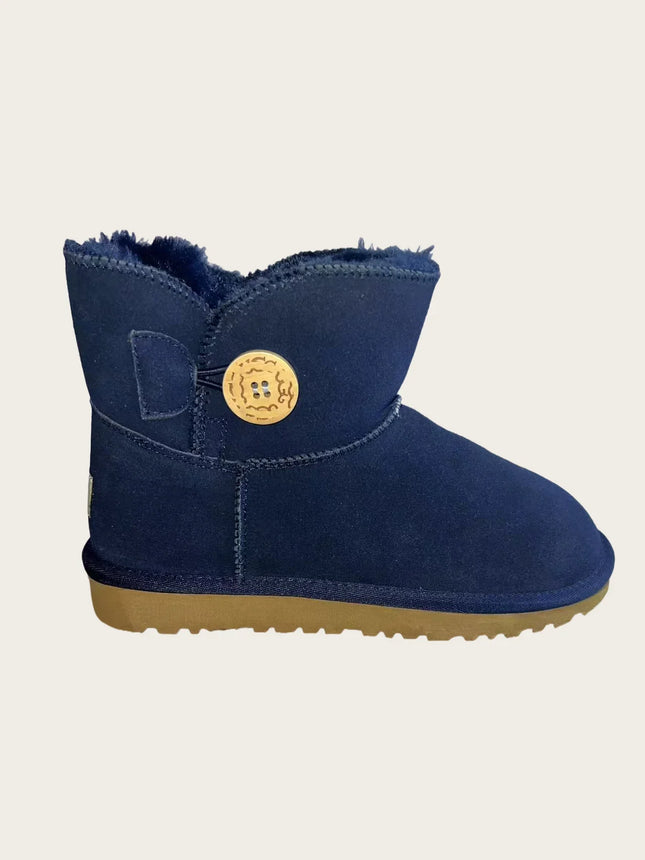 2026 Winter Boots Fur Ladies Snow Boots Real Sheepskin Wool Low-cut Warm Fur Shoes Man and Women Winter Short Boots Super Mini