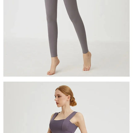 Leggings da Yoga per Donna, Pantaloni Sportivi Modellanti, Leggings Fitness a Vita Alta, Pantaloni da Corsa Sexy Y2k