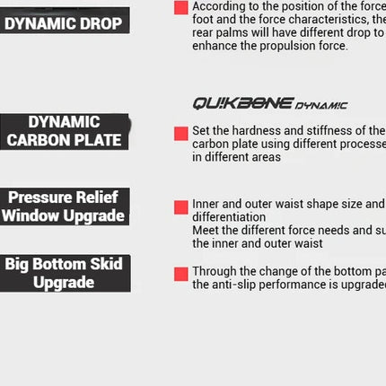 361 Degrees FLAME 3.0 Men Women Running Shoes Carbon Plate Racing Rebound Stable Breathable Wear-resistant Sneakers 672412207 PlatiNum