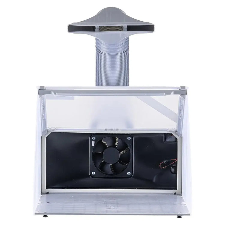Airbrush Spray Booth, Airbrush Paint Spray Booth Set 4 M³/min, With LED Lights, Exhaust Fan And Exhaust Extension Hose, For Painting Models, Art, Crafts, Model Cakes