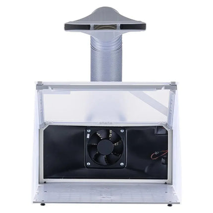 Airbrush Spray Booth, Airbrush Paint Spray Booth Set 4 M³/min, With LED Lights, Exhaust Fan And Exhaust Extension Hose, For Painting Models, Art, Crafts, Model Cakes