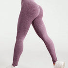 Seamless letter peach yoga pants, hip lifting yoga clothes, tight fitting high waisted sports and fitness pants for women PlatiNum