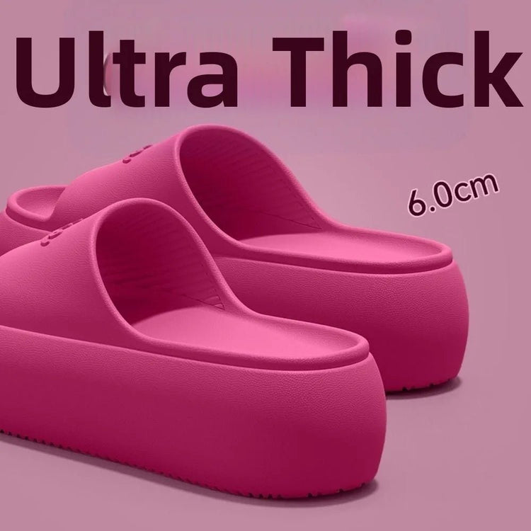 Ciabatte Casual Antiscivolo con Suola Spessa, Stile Estivo, Comode Ciabatte da Casa, Ciabatte da Bagno con Rialzo, Ciabatte da Spiaggia da Donna - platinumshop