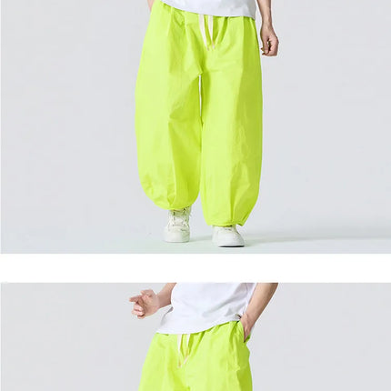 Pantaloni Estivi Leggeri e Sottili 2026 da Uomo, Oversize da Donna, Streetwear con Coulisse, Pantaloni Cargo Y2K da Uomo, Pantaloni Sportivi Larghi con Elastico in Vita