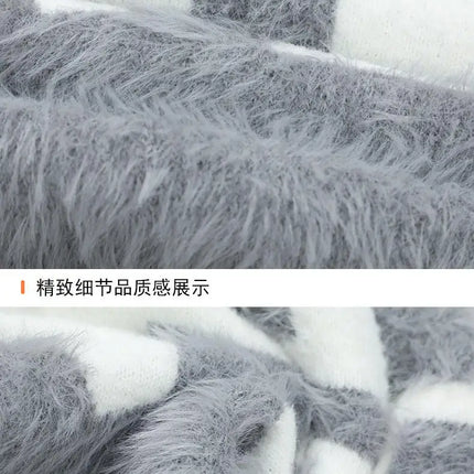 2026 Winter Fashion Sweater Men Casual Knit Pullovers Mens Thick Warm letter pattern Sweaters Men's Daily Warm sweaters male