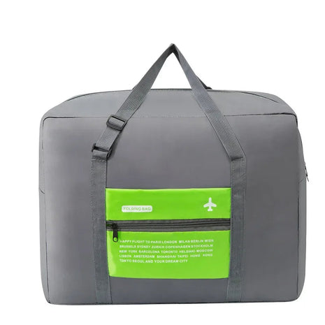Korean Foldable Square Airplane The Tote Bag Waterproof Handbag Packing Cubes For Travel Oxford Cloth Weekend Travel Bag Luggage PlatiNum