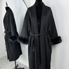 Black Long Overcoat