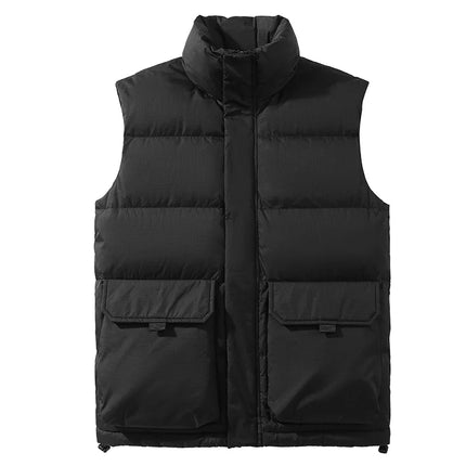 90 New Standard Down Jacket - Men's and Women's Matching Down Vest, Warm Coat, Sleeveless Down Jacket Workwear Coat