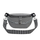 Women Chain Waist Bag Luxury Designer Chest Pack Quality PU Leather Fanny Pack Phone Purse Female Shoulder Crossbody Bag PlatiNum
