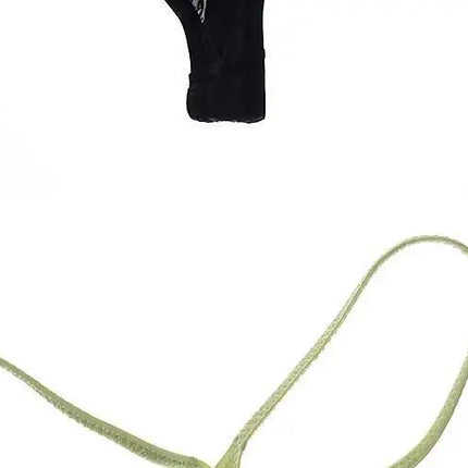 Women's Thin Ice Silk High Elastic Thong Mini Low-rise Sexy Sheer Single Layer Underwear