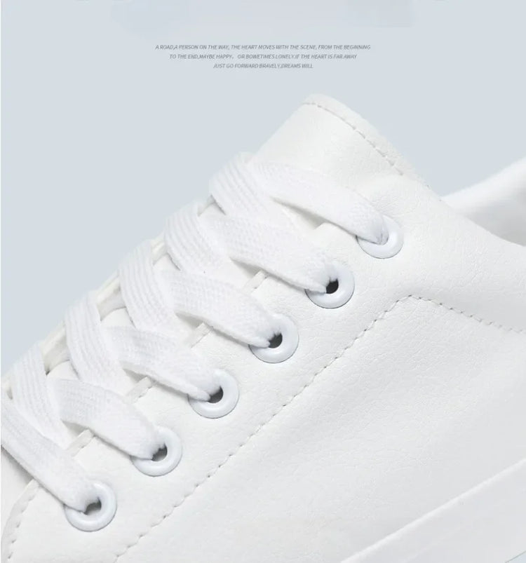 Classic Men Leather Casual Shoes High Quality Comfortable Platform Sneakers Men Flats Shoe Loafers British Jogging Shoe Hot Sale