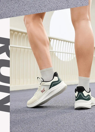 361 Degrees Men Running Shoes Wear-resistant Comfortable Soft Supportive Jogging Lightweight Breathable Male Sneakers 672422252 PlatiNum