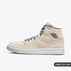 Nike Scarpe da ginnastica alte durevoli casual ufficiali Air Jordan 1 da donna DM9126-104 platinumshop