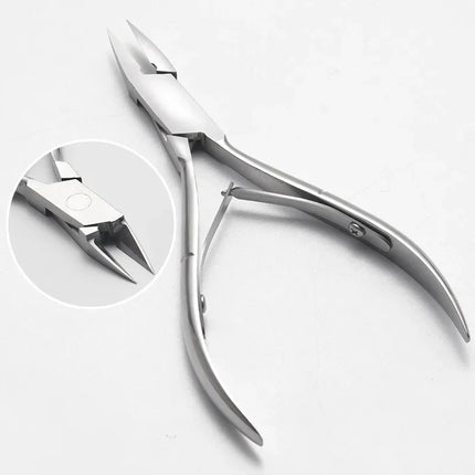 1Pcs Toenail Ingrown Nail Art Cuticle Nipper Clipper Edge Cutter Manicure Scissor Plier Tool Pedicure Dead Skin Remover 2028