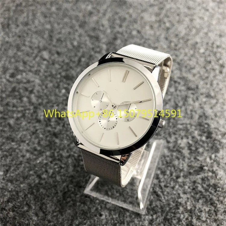 Nuovi orologi da polso da donna in acciaio inossidabile, orologi al quarzo da donna, orologi eleganti da donna di marca di lusso, orologi da donna platinumshop