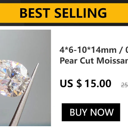 New Premium D Color VVS1 Moissanite Loose Stone Full Size Factory Wholesale Fine Jewelry Certified Moissanite Diamonds With GRA PlatiNum