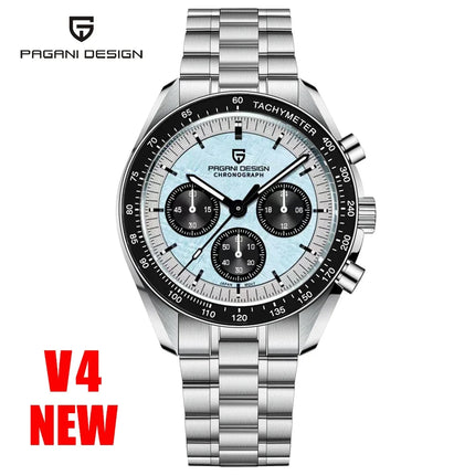PAGANI DESIGN AK Project Mars Orologi da uomo Orologio al quarzo di lusso superiore da uomo AR Sapphire Speed Cronografo sportivo con data automatica