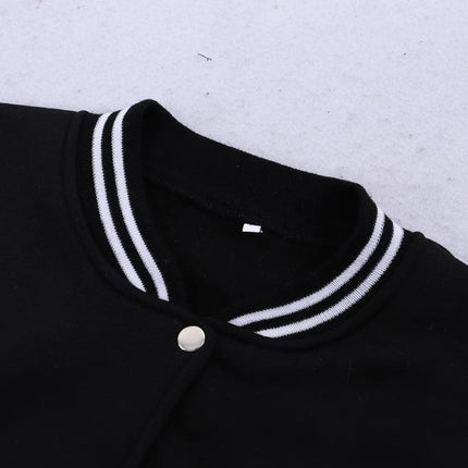 Polk High Number 33 Prints Unisex Jackets Classic Pocket Sportswear Street Fashion Menswear Loose Autumn Baseball Uniform Mens