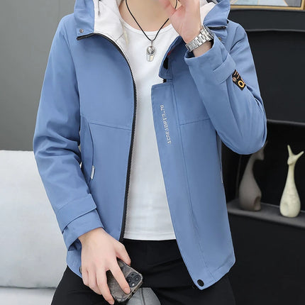 Men's Autumn/Winter Jackets New Arrived Trendy Brand Couple Jacket Men's Women's Handsome Casual Hooded Work Jacket Coat