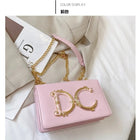 High quality fashionable women's bag hot selling chain bag trendy candy color small square bag for women PlatiNum