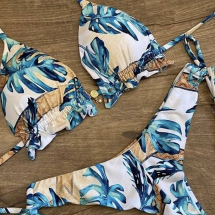 RUOTONGSEPT Bikini da Donna 2022 Nuovo Costume da Bagno Femminile Sexy Set Bikini Push-up per Nuoto e Bagno platinumshop