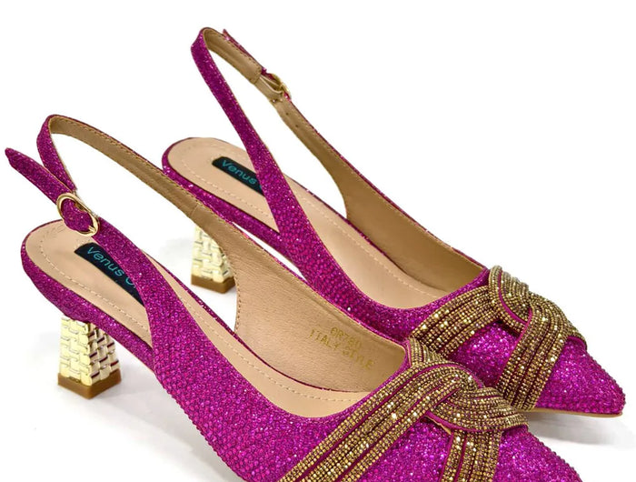 Temperamento Nuove scarpe da donna Scarpe da sposa Scarpe eleganti da donna Scarpe da festa da donna eleganti italiane in pelle con strass