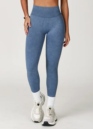 Yoga Pants Impact Leggings Women Seamless Sports Yoga Pant High Waist Ribbed Gym Clothes Fitness Workout Wear Scrunch Bum Tights PlatiNum