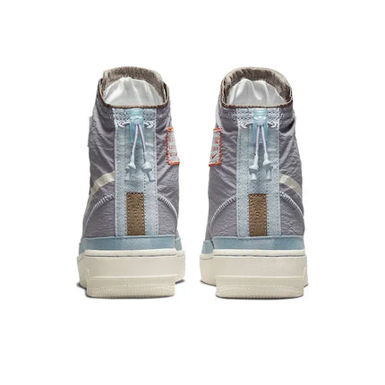 Nike Air Force 1 Shell PU, Textile Comfortable Thermal Slip Resistant, Abrasion Resistant, Lightweight High top DO7450-511