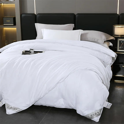 Piumino in seta di gelso naturale piumino matrimoniale King Size di lusso trapunta invernale estiva biancheria da letto singola coppia biancheria da letto